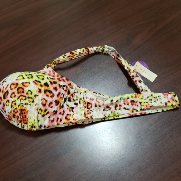 Swim by Cacique Animal Print Bikini Top - Picture 2 of 7